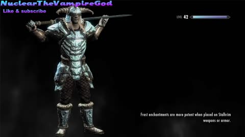 skyrim weird encounter