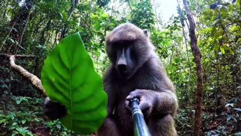 🐵 Monkey Vlogger Diaries | A Day in the Jungle Life!
