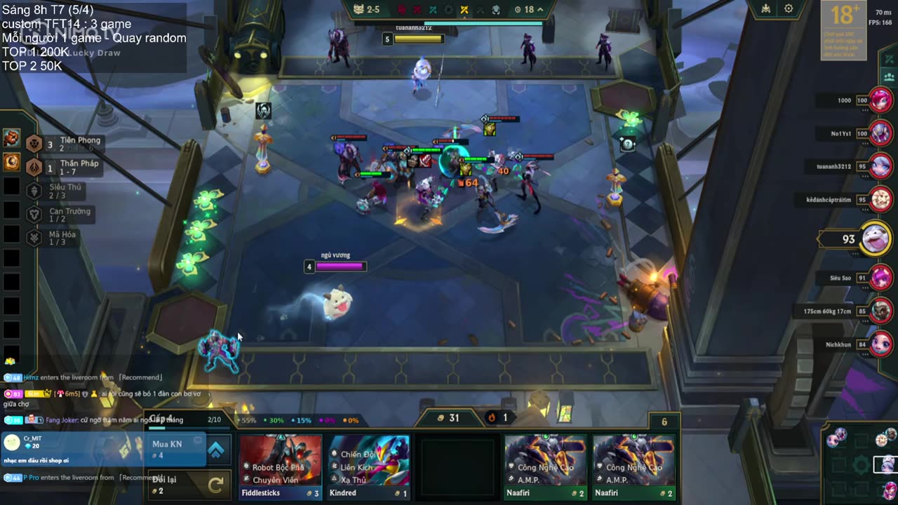 3/4/2025 - Part 1 - Chơi TFT