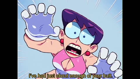 Punch Punch Forever Toothless Aggression (ep 3) F/M Spanking