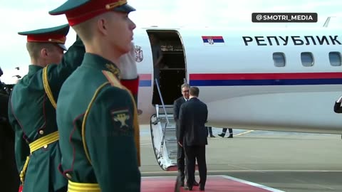 🇷🇸🇷🇺 Vučić landed in Moscow