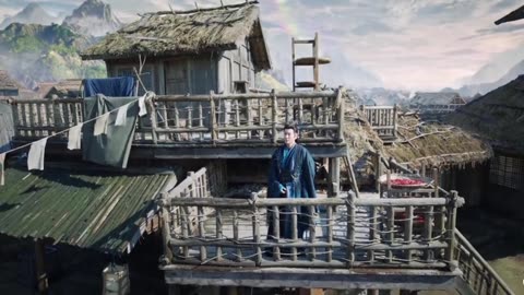 Fan Yue & Bai shuo moonlight mystique zhen yu looking around the village episode 33