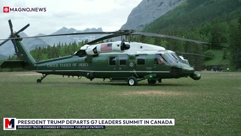 🇺🇸 President Trump Departs G7 Summit in Canada for The Situation Room in Washington, DC [LIVE]