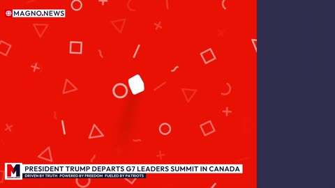 🇺🇸 President Trump Departs G7 Summit in Canada for The Situation Room in Washington, DC [LIVE]