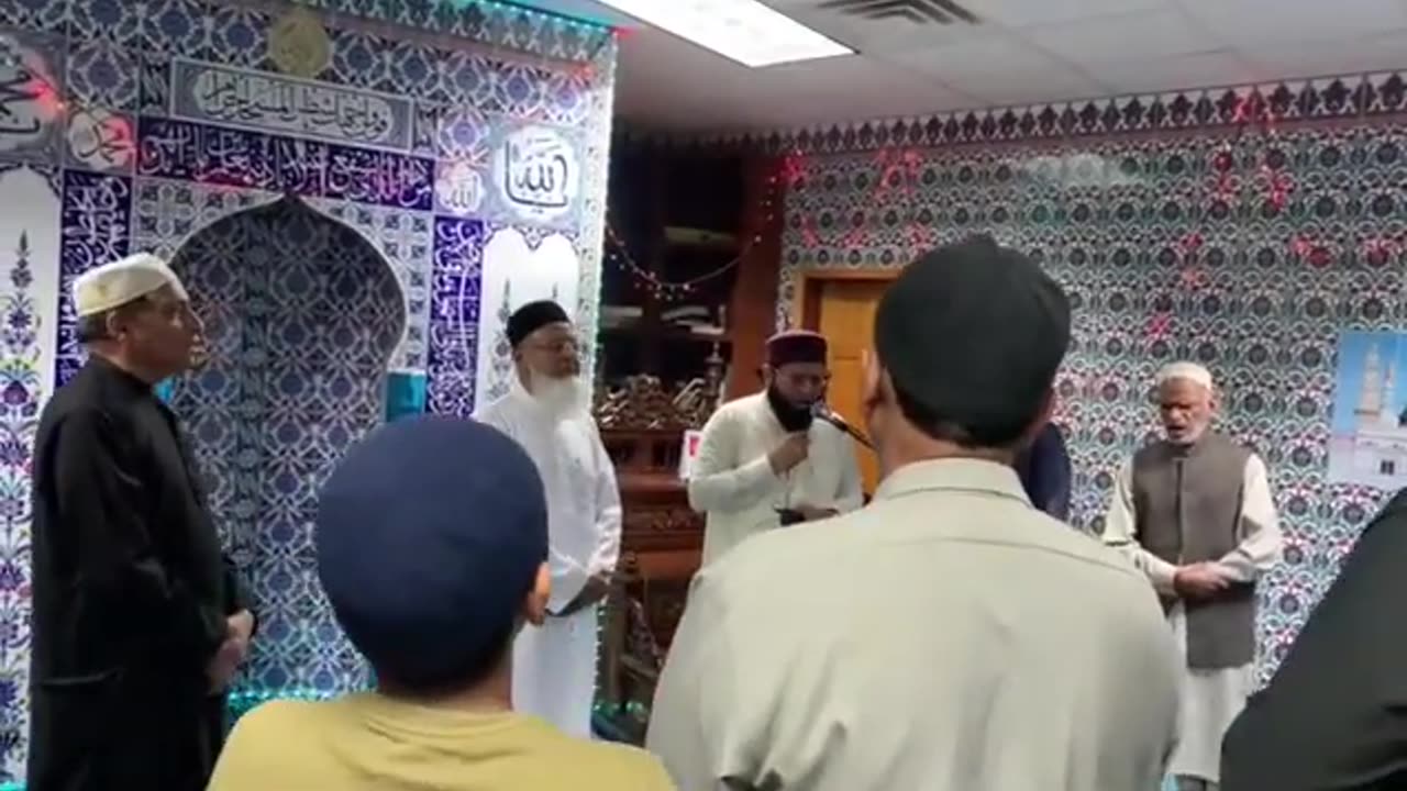 zikar-e-shadat Imam Hussain peace be upon him Jamia Masjid Boonton,New Jersey.mp4