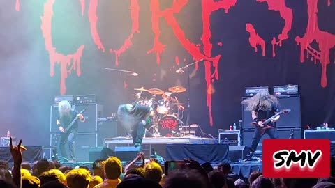 #ShittyMillennialVideos 📱📹🎬 Cannibal Corpse 🧟 - I.H. 🖤😈🚜🌾 @ Moda Center Portland, OR 04/26/2024