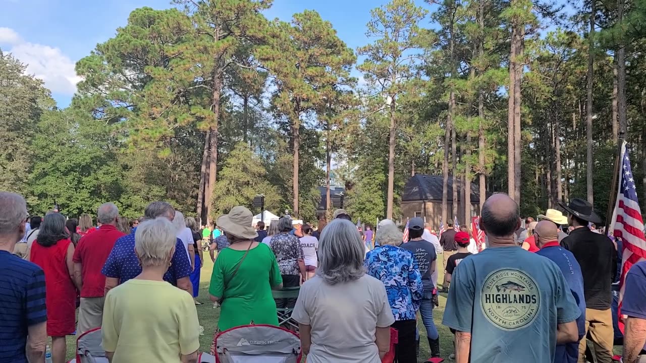 CHARLIE KIRK VIGIL IN PINEHURST NORTH CAROLINA