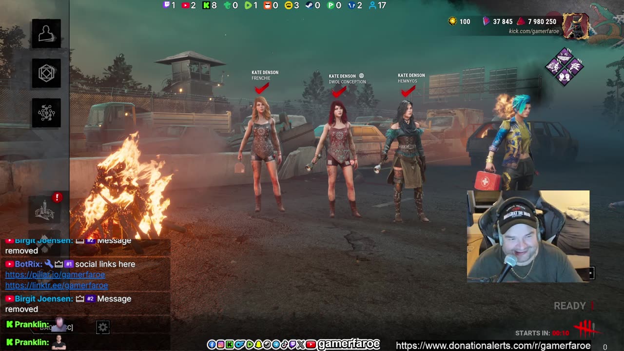playing dead by daylight