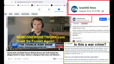 Charlie Kirk Hoax Recap Short (Speak or Be Silenced!)