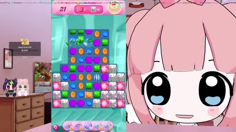 crushing so much candy btw. candylicious.. Candy Crush Saga SPONSORRR
