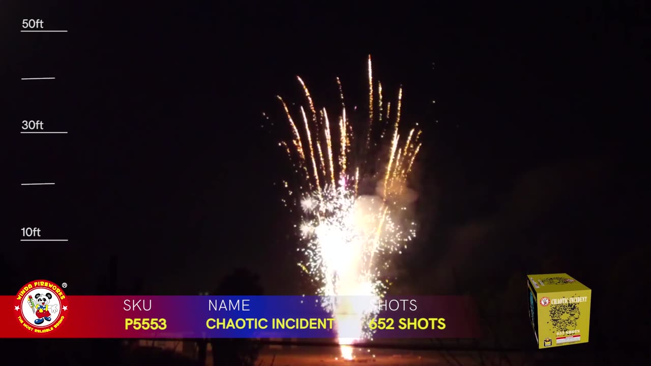 Chaotic Incident 500G Multi Shot Finale Cake