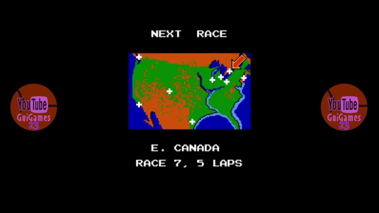 NES Longplay - Danny Sullivan's Indy Heat
