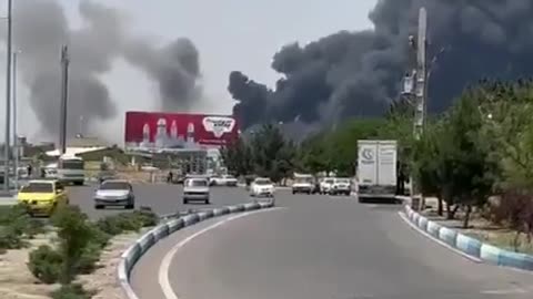 Tasnim News reports that Israeli jets hit the Tabriz military airfield in northwest Iran.