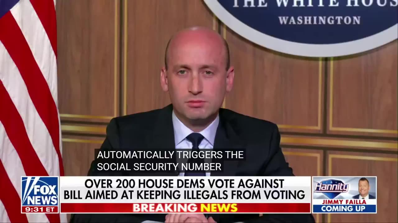 Stephen Miller: Biden DELIBERATELY flew in illegals, gave them access to VOTE