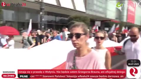 Coraz więcej Polaków żąda prawdy o Wołyniu - Relacja z marszu fundacji "Wołyń Pamiętamy"