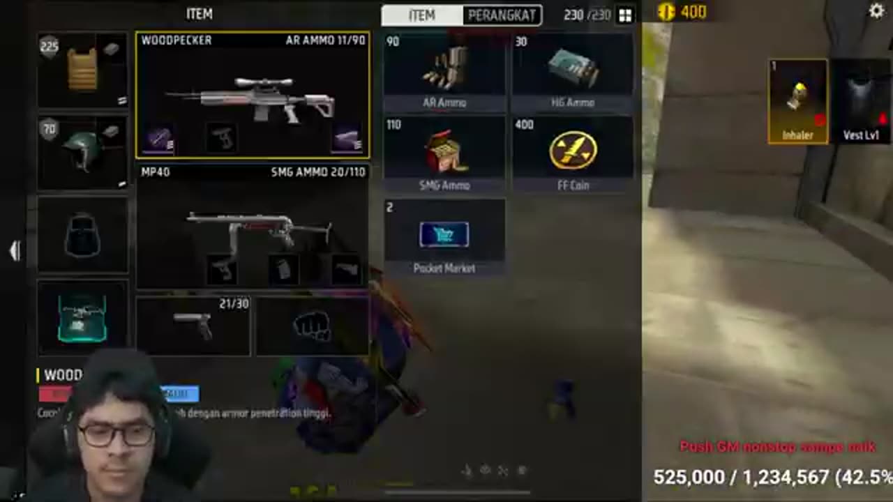 The fun of playing Garena Free Fire Ep48