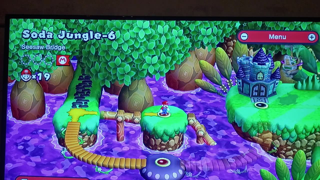 Super Mario Switch Seesaw Bridge