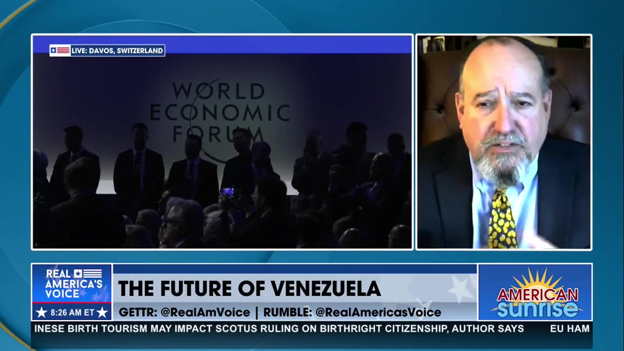 VENEZUELA ON TRUMP’S DAVOS AGENDA