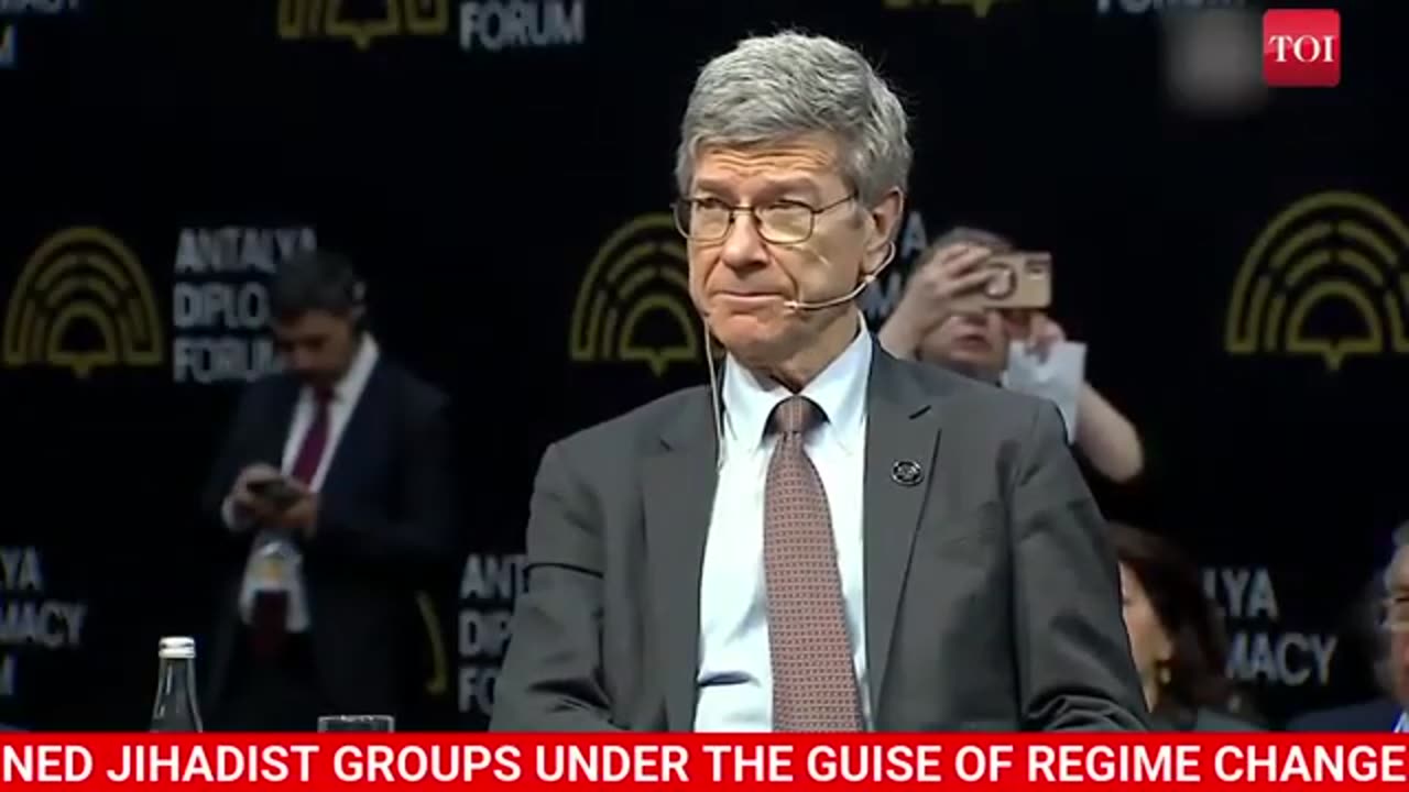 Jeffrey Sachs 2025 Operation Timber Sycamore to remove Syrian president Bashar al-Assad from power.