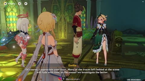 [Story Quest] Emilie - Pomum de Ambra Chapter Act 1 Part 2: Middle Note: Blood Due