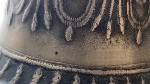 old hand held bell - Tartarian hands