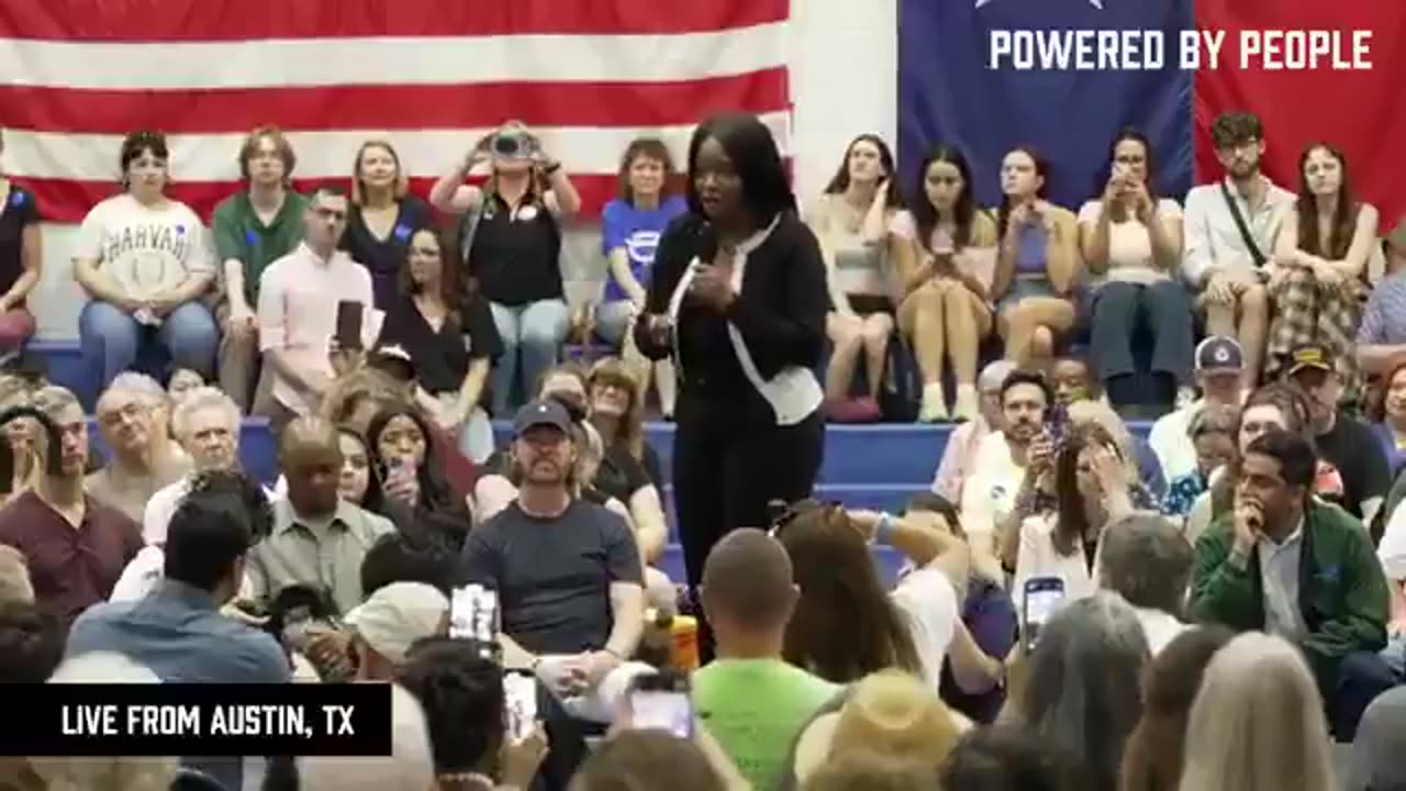Jasmine Crockett claims illegals "are truly making this country great!"