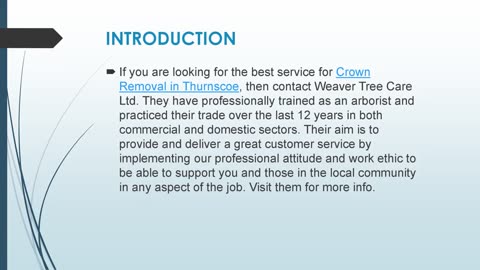 Best Crown Removal in Thurnscoe