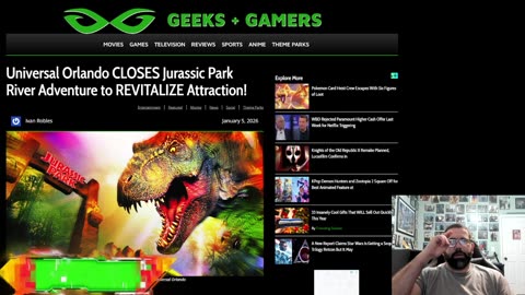 Jurassic Park River Adventure Closed For Newly Changes