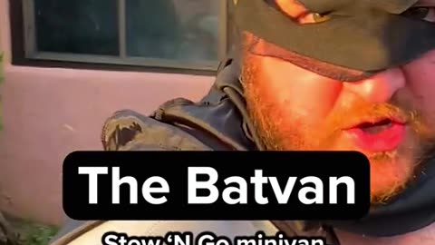 Batman Car Living Because Of Child Support