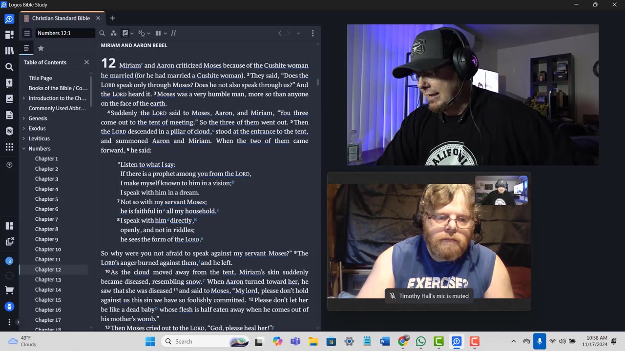 if there is a prophet among you [The Bride of Christ]