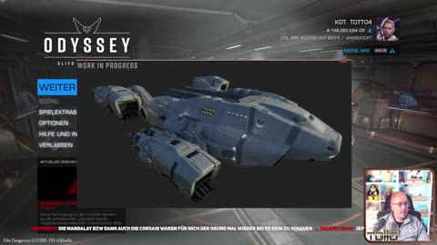 🔴Elite Dangerous Panther Clipper MK2🔴 !Giveaway GOLEM LTI Pack !Gameglass Lifetime St.Patrick´s LTI Pack [🔞🇩🇪]
