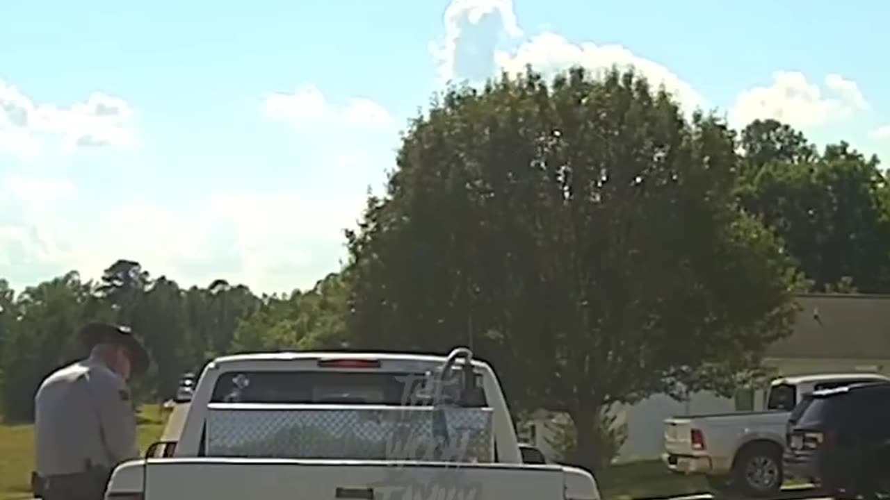 Cops putting down a low IQ
