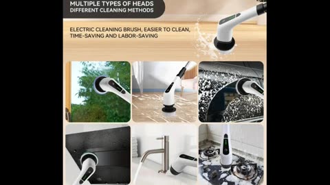 Carpet Cleaner Electric Spin Mop Cordless Rotating Cleaning Machine