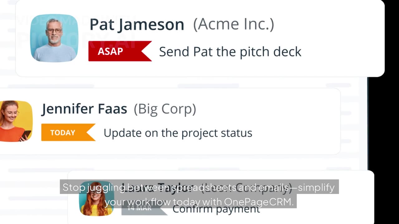 OnePageCRM: Simple CRM for Solo Business Owners