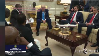 Trump calling out fake news as he calls out South Africa for white genocide