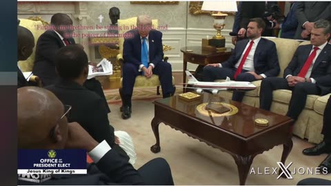 Trump calling out fake news as he calls out South Africa for white genocide