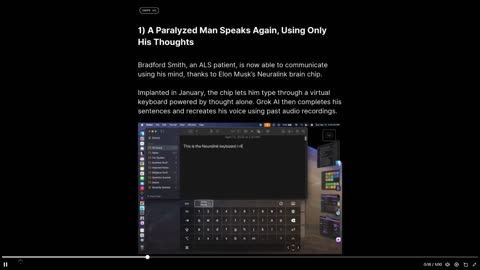 GROK FINISHES HIS SENTENCES, NEURALINK READS HIS MIND