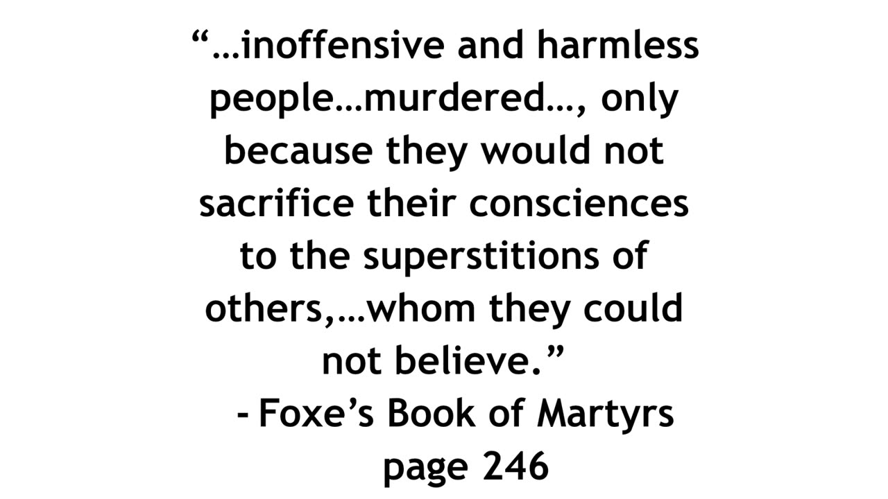 Foxe’s Book of Martyrs: Book VIII Section I, Section II