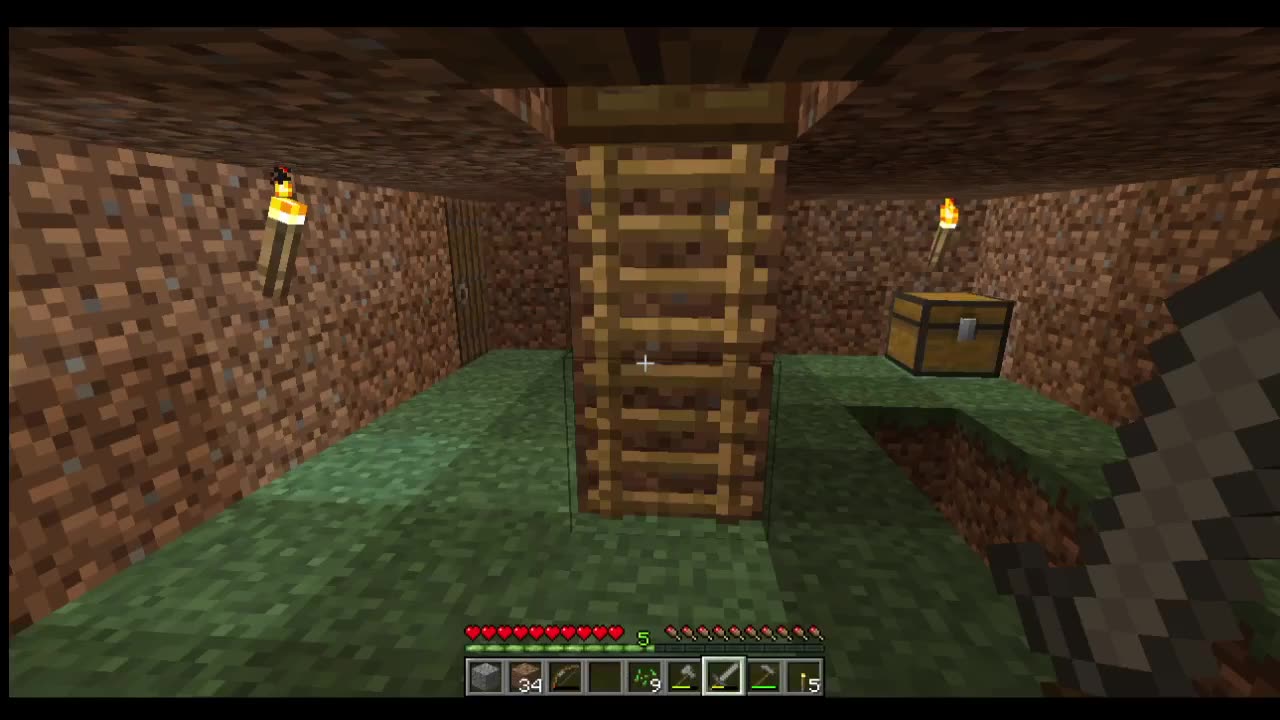 Minecraft Building a Fort Hardcore