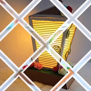 “♻️ Waste Paper Turned Into Dreamy Night Lights ✨🌙 | DIY Magic”