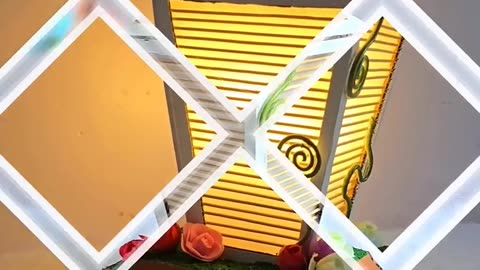 “♻️ Waste Paper Turned Into Dreamy Night Lights ✨🌙 | DIY Magic”