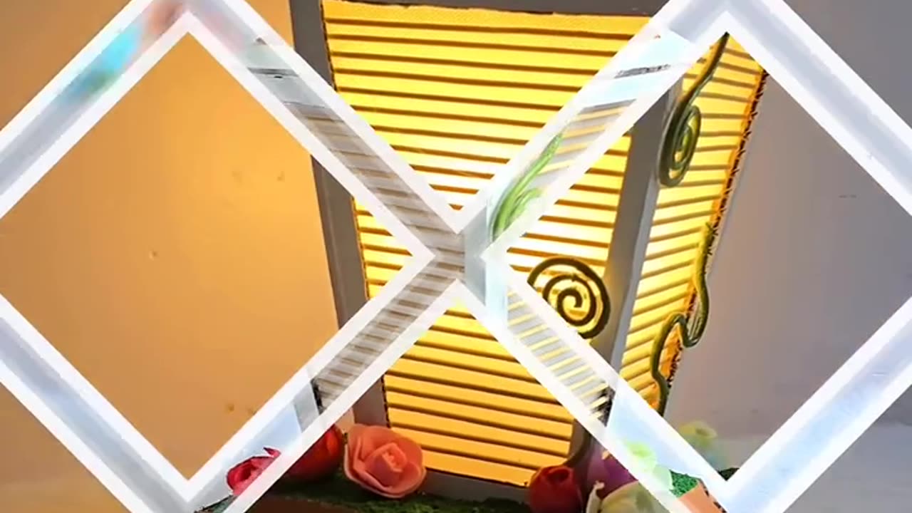 “♻️ Waste Paper Turned Into Dreamy Night Lights ✨🌙 | DIY Magic”