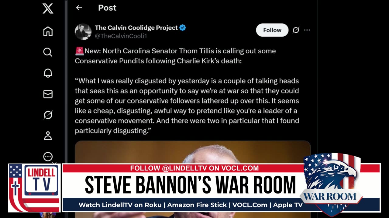 WATCH NOW: BANNON WAR ROOM