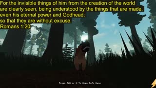 Dinosaur Bible Verse of Awesomeness Romans 1:20 KJV