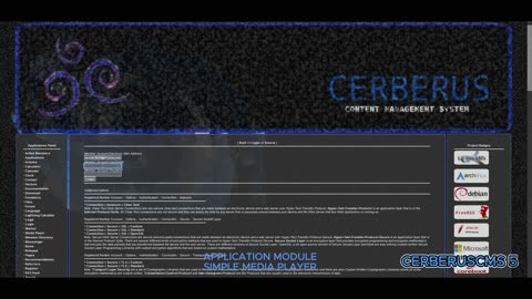 [2024-10-28] CerberusCMS - 5 - SVD - Application - Media Player - Video File Part - 01 OF 11