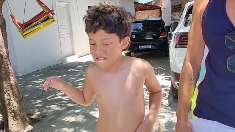 Adopted Puppy Delivered By Bicycle Basket