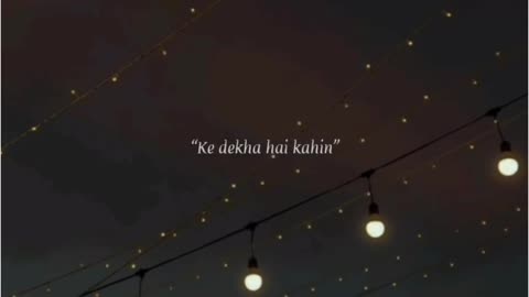 Mein ne puchaa chaand se ki dekha hai kahin...