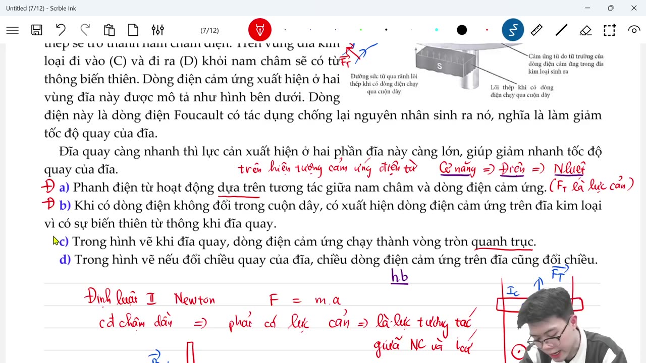 Đề minh hoạ môn Vật Lý - Đề số 18