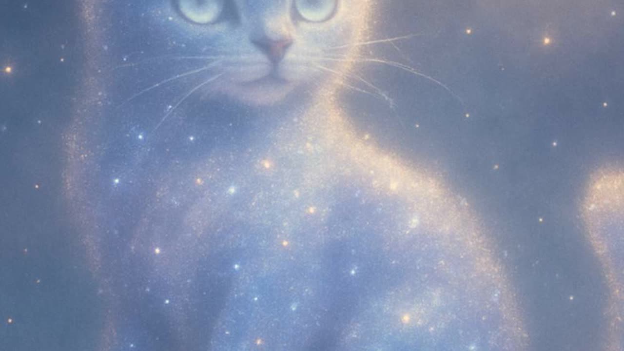 Luna the Sleepy Star Cat story