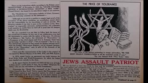 SECRET JEWISH PLAN (1935): LAUNCH A EUROPEAN BLOODBATH TO ANNIHILATE GERMANY (History Reviewed